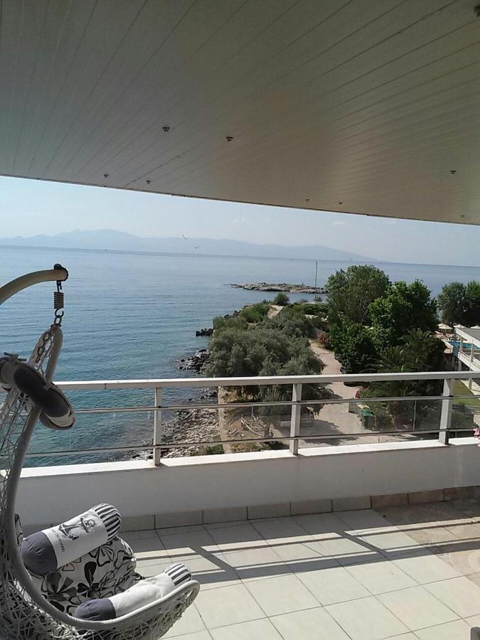 Roof Garden By The Sea Apartment Kavala Bagian luar foto